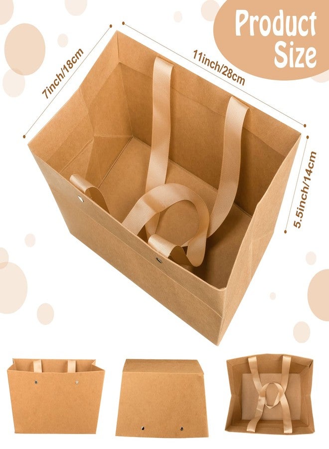 تيلينغ مجموعة تيلينج من 56 سلة هدايا كبيرة لعيد الميلاد، مقاس 11×7.1×5.5 بوصة، سلال هدايا فارغة قابلة للتعبئة، مزودة بمقابض، أكياس سيلوفان شفافة، شرائط سحب، صناديق هدايا لتوزيعات حفلات عيد الميلاد وتغليف الهدايا - Image 2